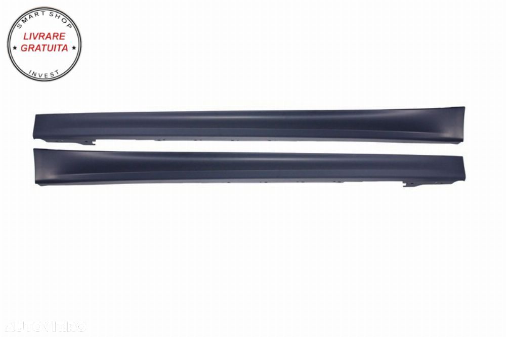 Praguri Laterale cu Extensii Add-on Lip BMW Seria 3 F30 F31 (2011-2018) M3 Design- livrare gratuita - 2