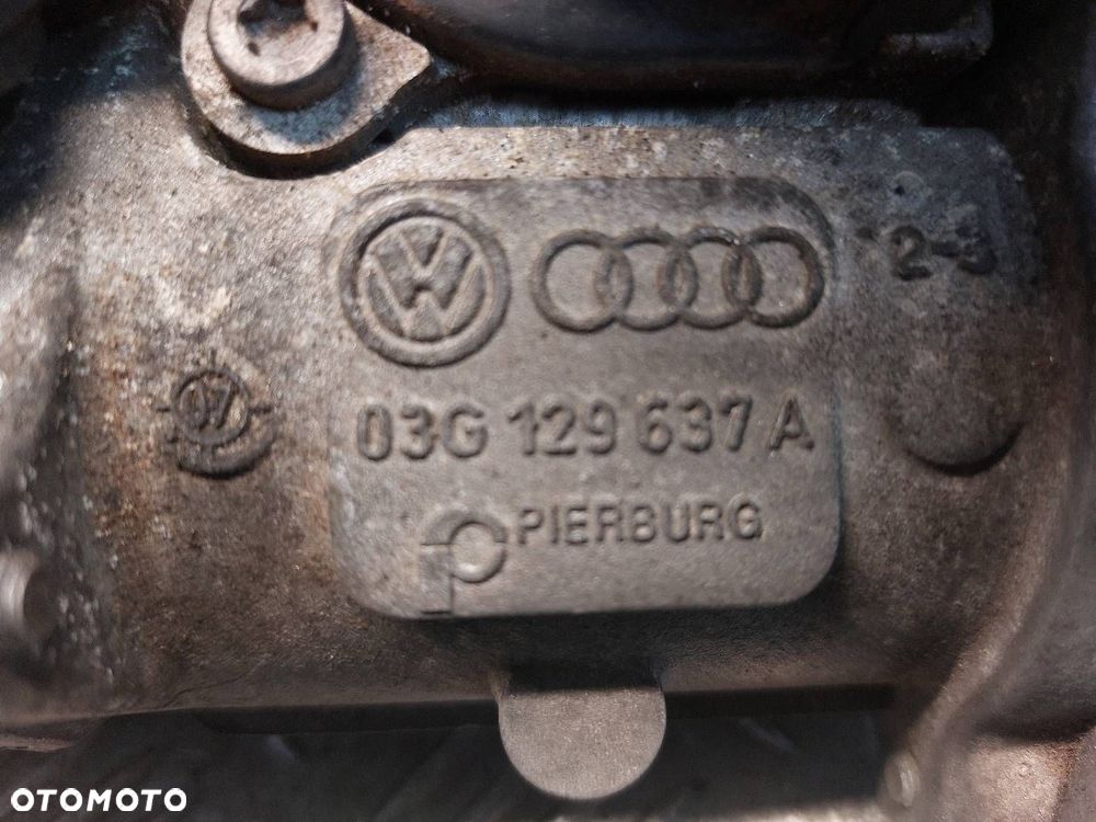 KOLEKTOR SSĄCY PRZEPUSTNICA VOLKSWAGEN PASSAT B6 03G129713K 03G129637A - 4