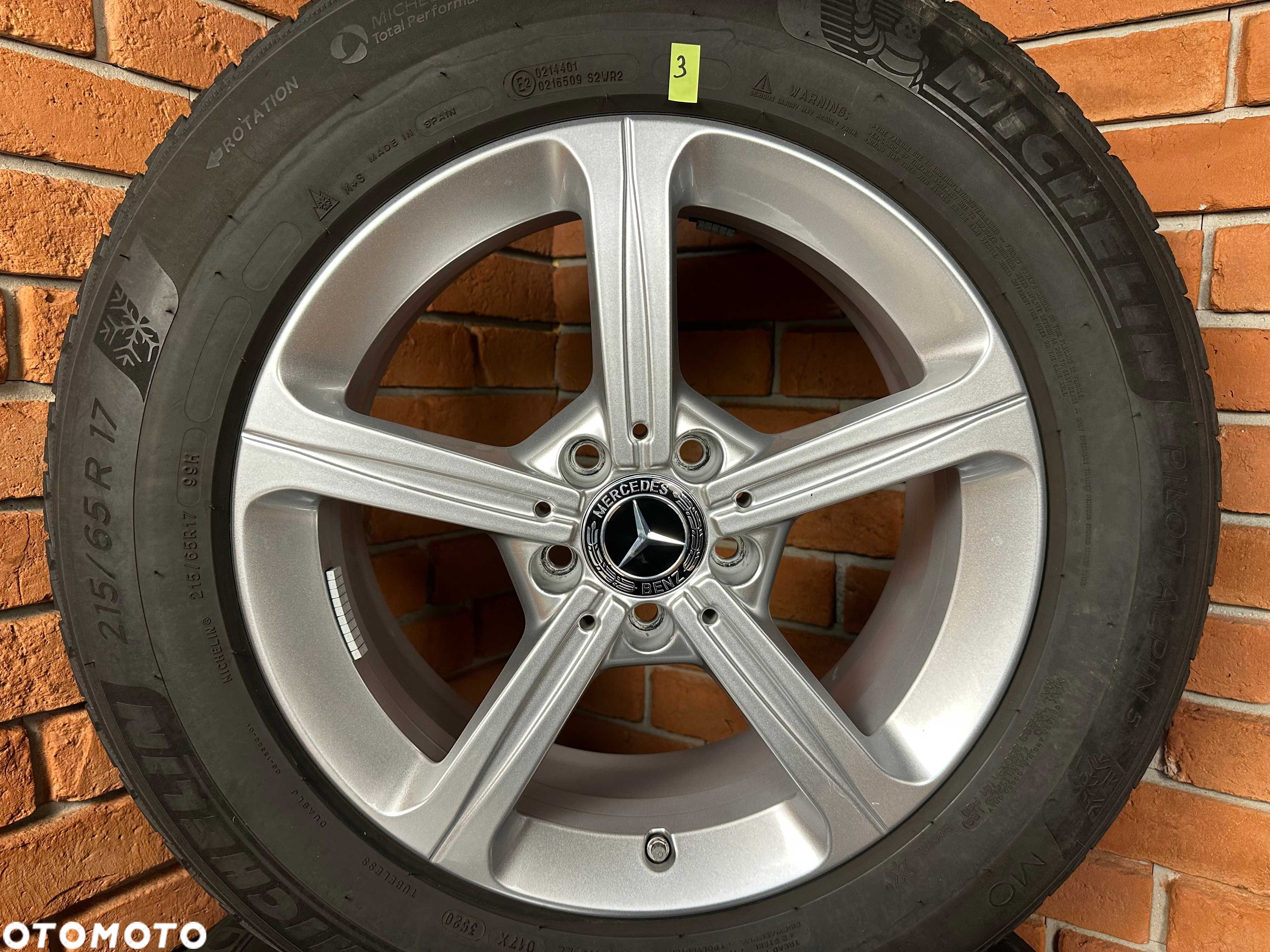 Koła Felgi 18 5x112 Mercedes GLA H247 GLB X247 ZIMA Czujniki Zima - 4