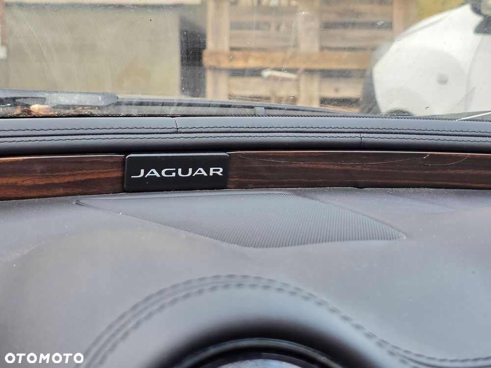 deska rozdzielcza kokpit poduszki airbag pasy skóra JAGUAR XJ L LIFT X351 - 3