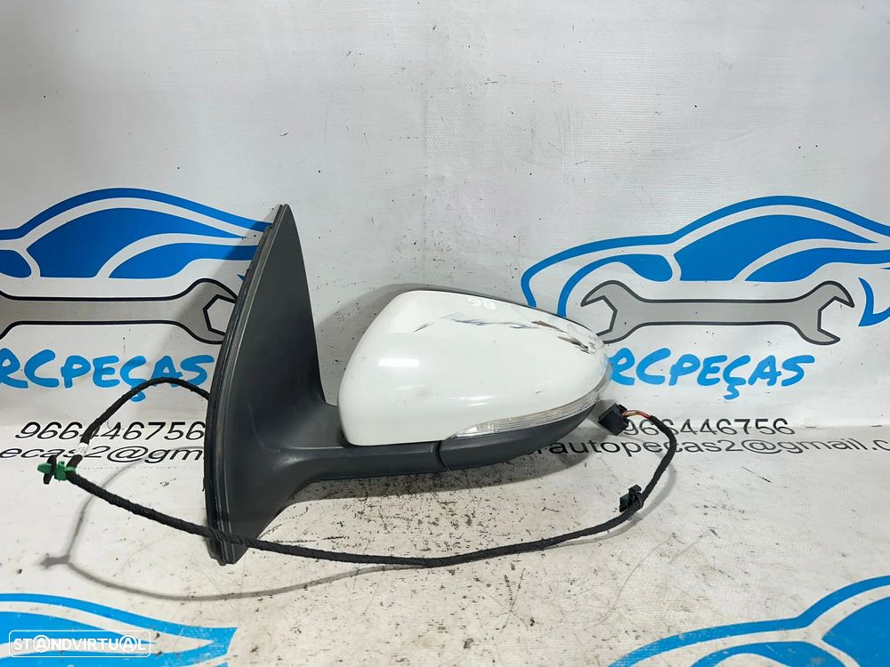 .Espelho Retrovisor Lateral Esquerdo VW Volkswagen Golf 6 5K0857502BD 2009 - 2014 - 5