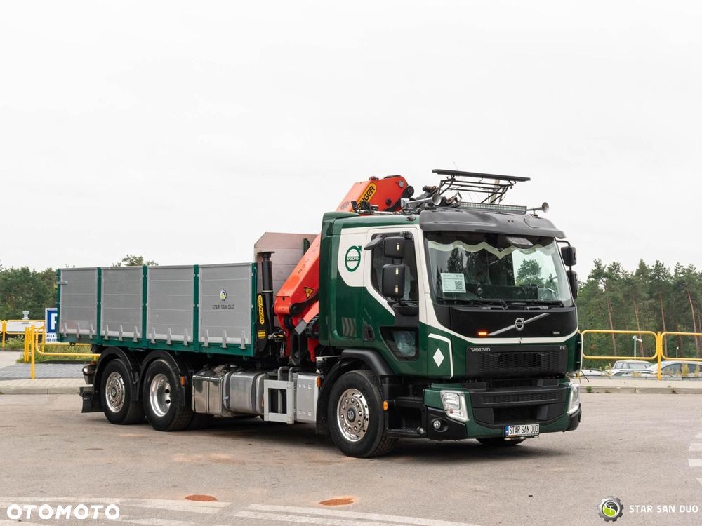Volvo FE 320 6x2 PALFINGER PK 22002 EH HDS Żuraw Wywrotka - 12