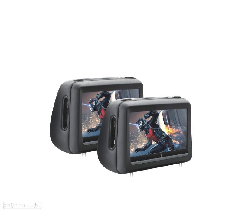 ENCOSTOS DE CABEÇA COM DVD E HDMI LCD 10,1 1080P TACTIL - 2