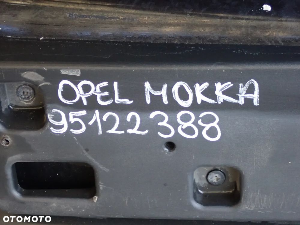 OPEL MOKKA -ZDERZAK PRZÓD /TYŁ - DRZWI LEWY / PRAWY PRZÓD / TYŁ - MASKA - BŁOTNIK LEWY / PRAWY - 16