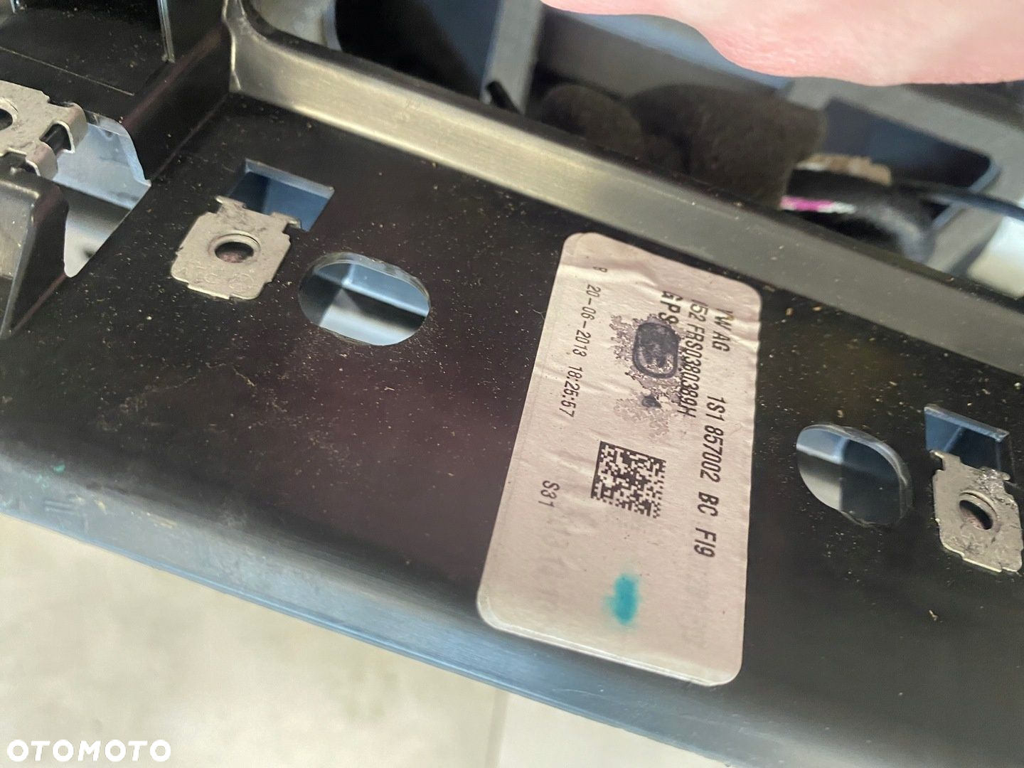 SKODA CITIGO KONSOLA PODUSZKA PASY SENSOR - 16