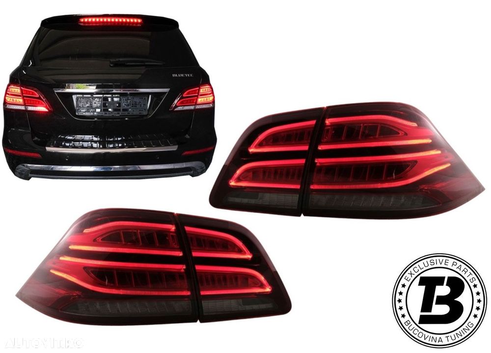 Stopuri FULL LED compatibile cu Mercedes ML W166 - 25