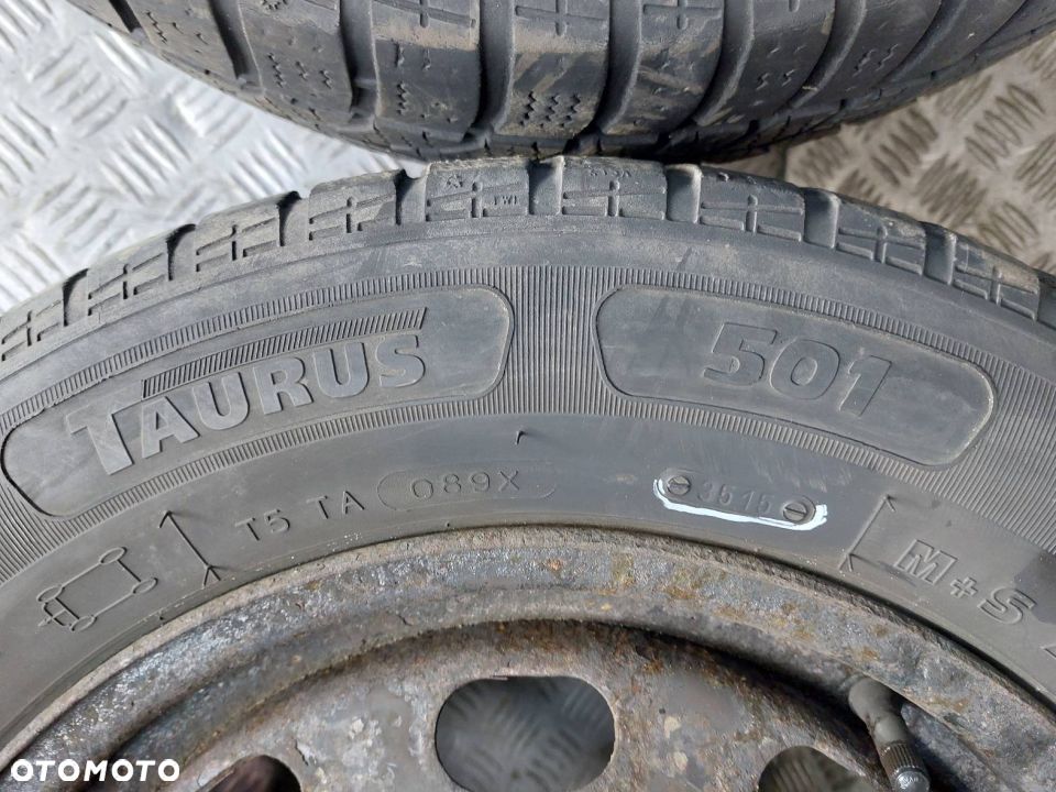 KOŁA ZIMOWE FELGI + OPONY 2 SZT 195/65R15 5X100 VW - 4