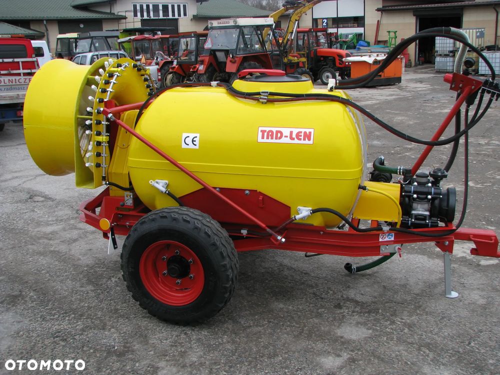 Tolmet Opryskiwacz przyczepiany polowy Biardzki 329/29 1500 litrów / opryskiwacz sadowniczy przyczepiany "Ślęza" TL1000S Tad-Len, Opryskiwacz sadowniczy zawieszany 200/400 Litrów TL400S TAD-LEN z przystawką wentylatorową 4028, Opryskiwacz zawieszany polowy 200,300,400,600,800 litrów Biardzki i Tad-Len - 10