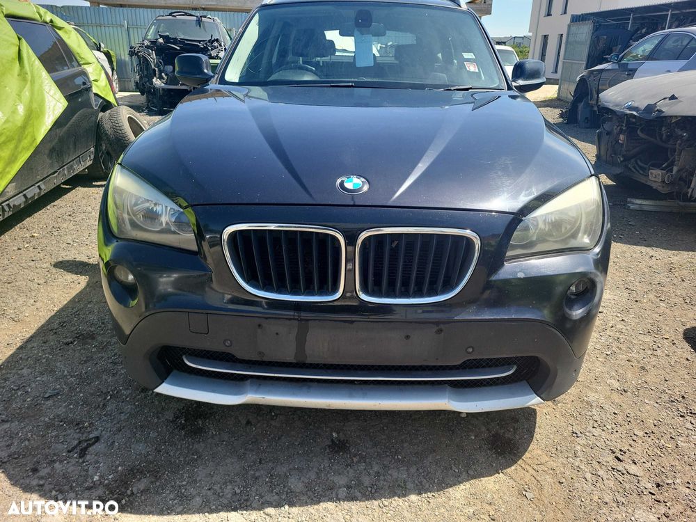 Haion+luneta pe negru bmw x1 e84 - 4
