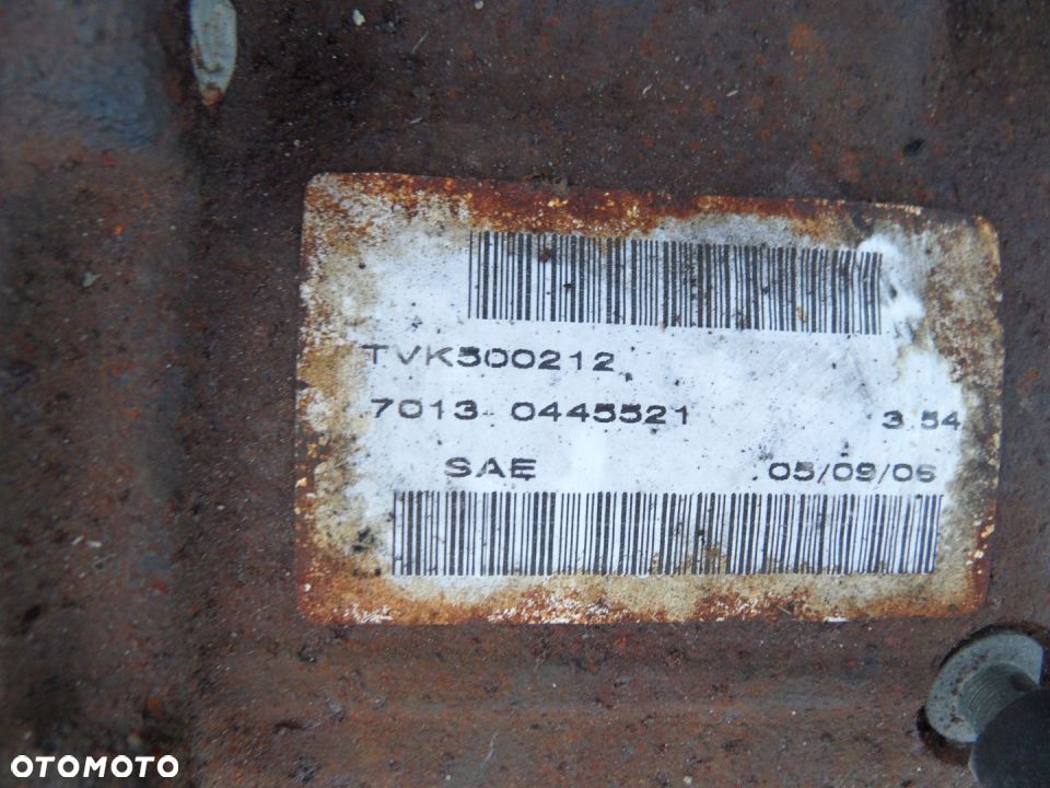 MOST TYŁ RANGE ROVER III 3.6D L322 3.54 - 2