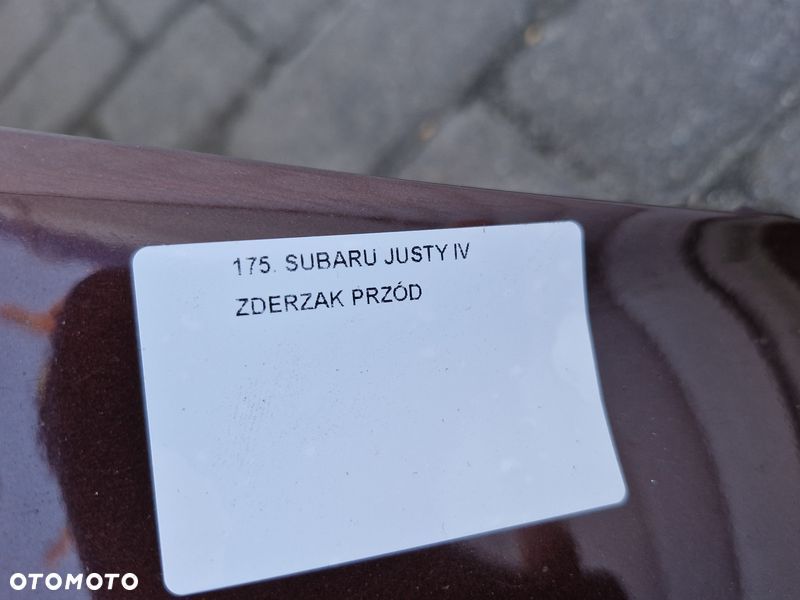 SUBARU JUSTY IV 4 ZDERZAK PRZÓD PRZEDNI - 9