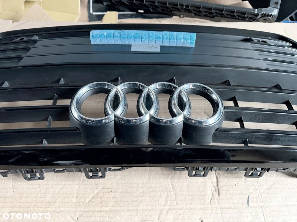 GRILL przedni ATRAPA - Audi A6 C8 4K0- BLACK ASO - 6