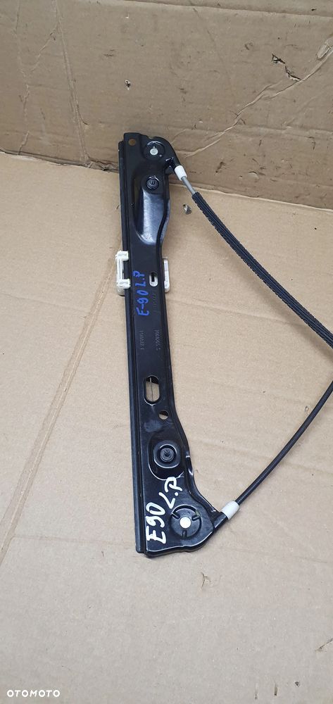 Mechanizm podnośnik szyby lewy przód BMW  E90 6927027 - 3