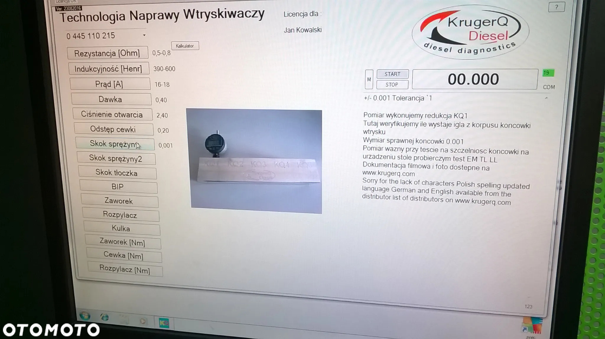 Eps 205 Bosch tester 49.000 pln brutto + 3 Etap KrugerQ narzędzia wyposażenie - 35