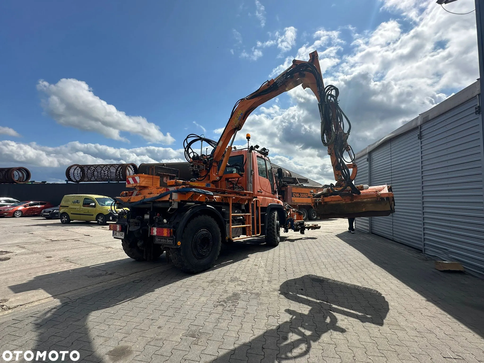 Mercedes-Benz Unimog 405/12 kosiarka, 2008rok, 4x4, 238KM, Mulag - 6
