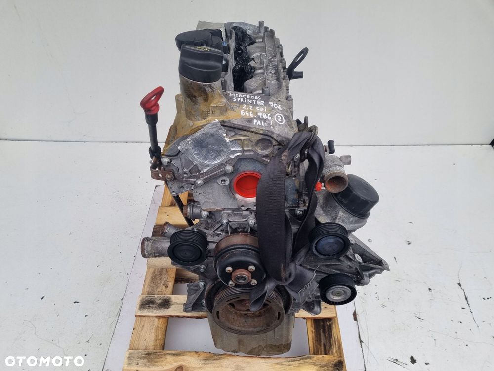 SILNIK Mercedes Sprinter 906 W906 2.2 CDI BITURBO 646986 646.986 - 1