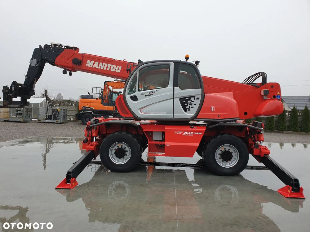 Manitou MRT ROTO 2540 Privilege KOSZ/WIDŁY/PILOT SPROWADZONA SUPER STAN