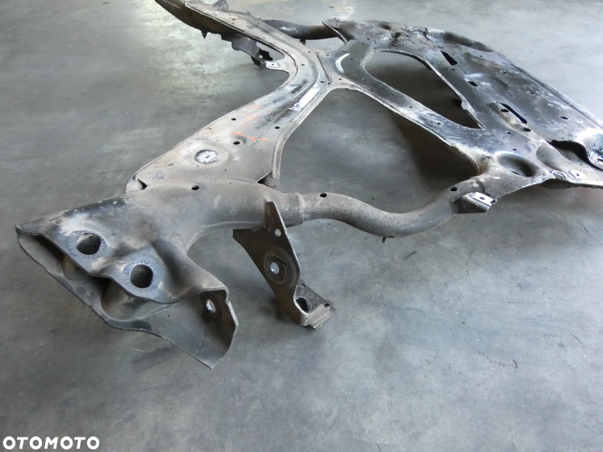 AUDI A4 B9 WÓZEK BELKA SILNIKA SANKI PRZÓD 8W2399347G H202 - 8