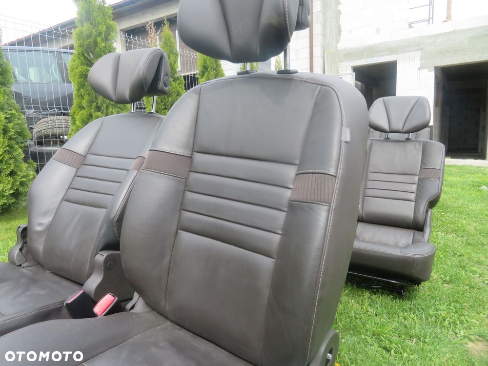 FOTELE FOTEL PRZEDNI LEWY PRAWY KANAPA WNĘTRZE SCENIC GRAND III PH1 SKÓRA GRZANE RENAULT 2009-2013 - 4