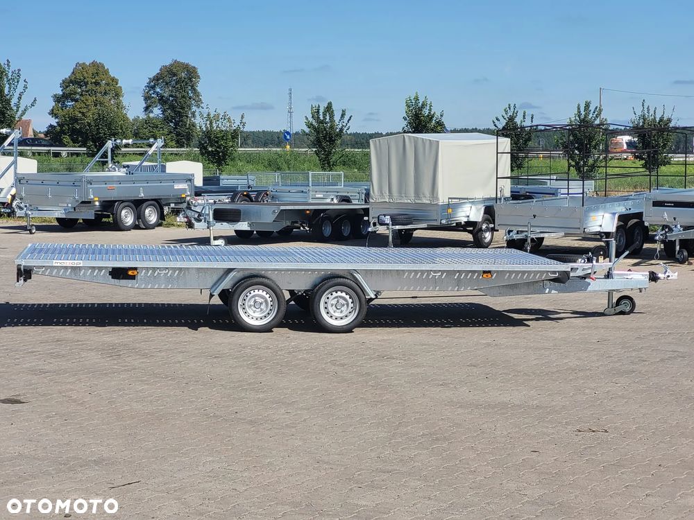 Niewiadów DOSTAWA Przyczepa Laweta MARS 500x210cm PLATFORMA idealna do przewozu aut, AMORTYZATORY, NAJAZDY, ZAPAS! - 8