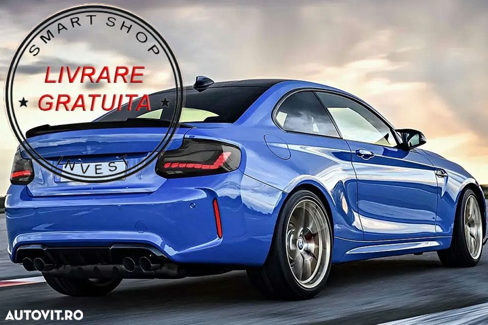 Stopuri OLED BMW Seria 2 F22 F23 M2 F87 (2014-2020) Semnal Dinamic Secvential- livrare gratuita - 23