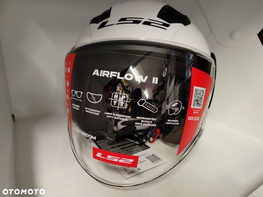 Kask LS2 OF616 AIRFLOW II na motor/ skuter / ATV, QUAD, otwarty, nowy - 9