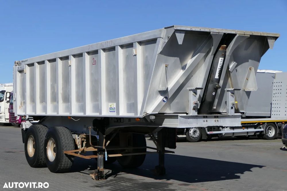 General Trailers REMORCI  BASCULANTĂ / 22 m³ / 2 AXE / 100% ALUMINIU / JANTE DIN ALIAJ - 9