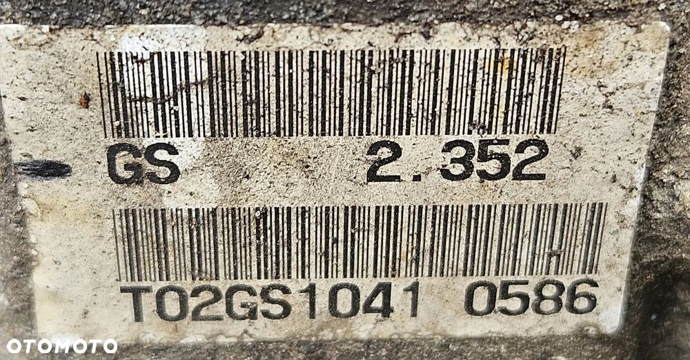 Mitsubishi  ASX Outlander II  1.8 2.0 DiD Di-D 2.0D  dyfer most tył  2.352 - 3