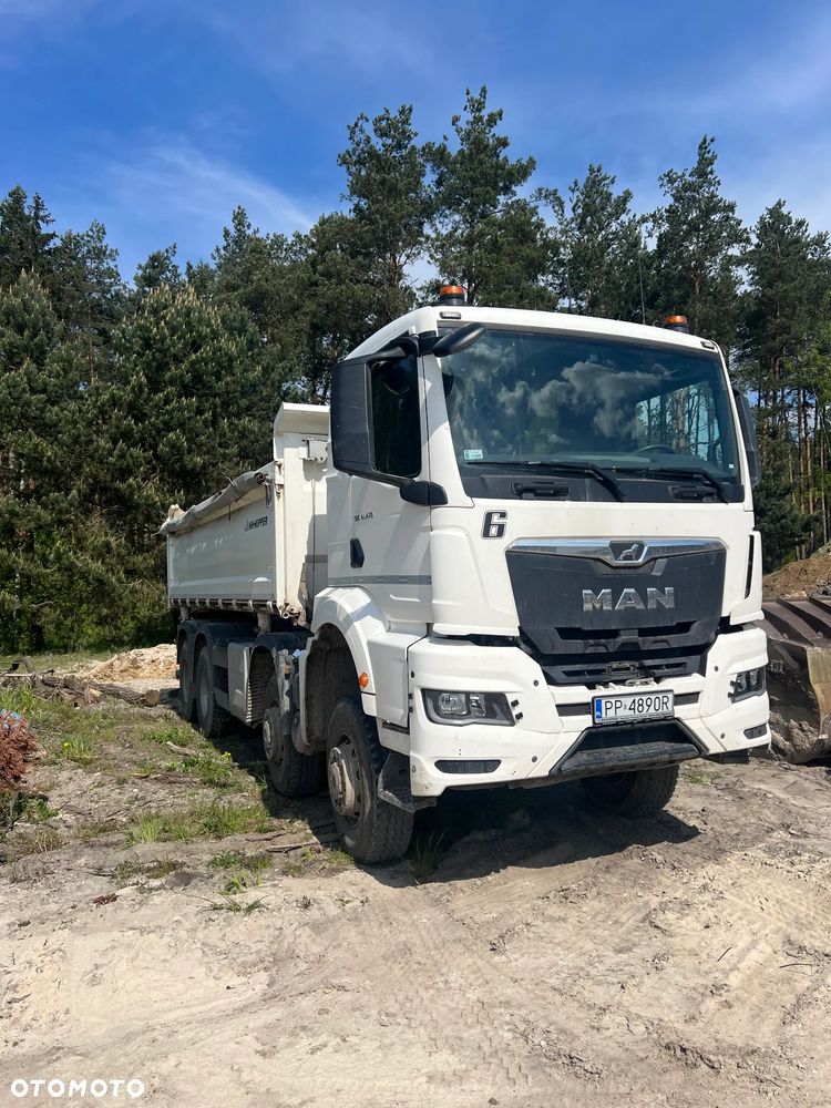 MAN TGS 41.470 8X8 Wywrotka cesja leasingu - 2