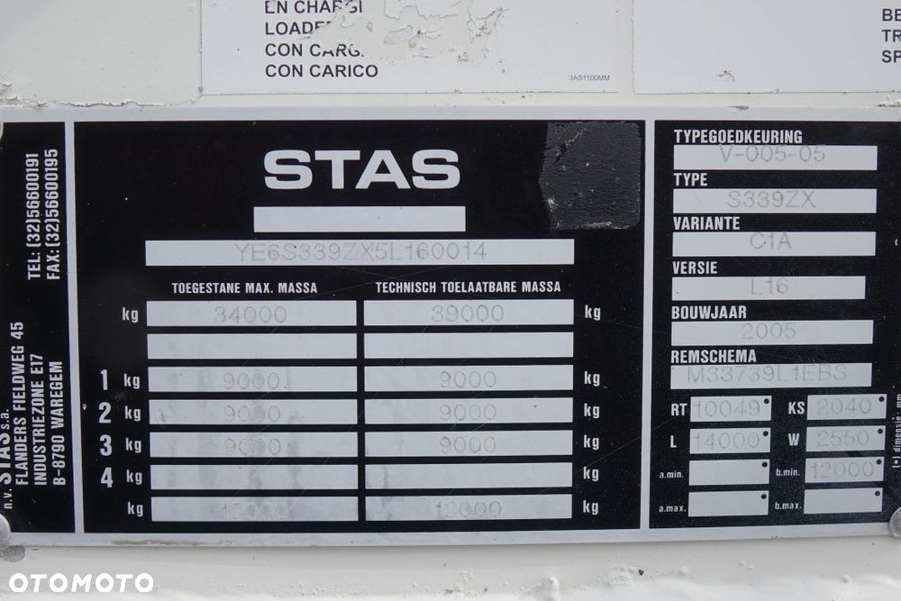 Stas RUCHOMA PODŁOGA / 82m3 / OSIE MERCEDES / ALUMINIOWE FELGI - 31