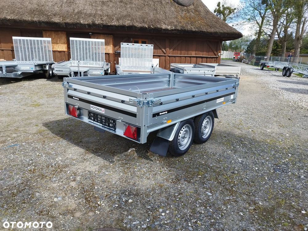 Brenderup Przyczepa Brenderup 3251ST UB 250x142x35 2 osie koła pod spodem DMC 750 kg mocna Hit Cenowy - 9