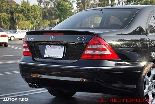 Eleron Portbagaj Mercedes W203 C Klasse Plastic Abs MODEL AMG  CALITATE PREMIUM ⭐️⭐️⭐️⭐️⭐️ - 1
