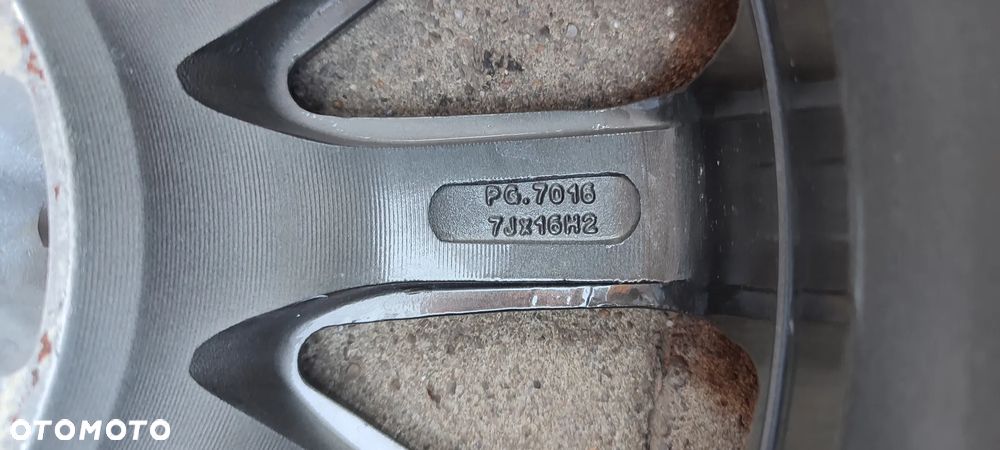 FELGI ALUMINIOWE 5x108 7Jx16 CALI ET38 fi 70 PLW FORD VOLVO KOMPLET 4 SZTUKI - 9