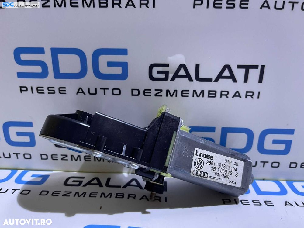 Motor Motoras Reglaj Ajustare Spatar Scaun Electric Stanga Fata Sofer Skoda Octavia 1 2001 - 2011 Cod 3B0959761S - 1