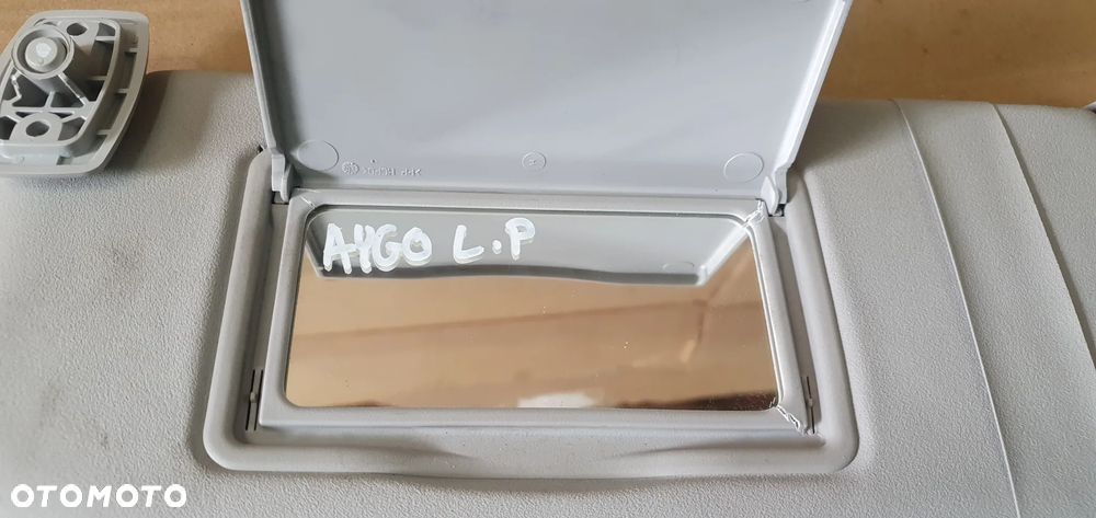 Słonecznik osłona przeciwsłoneczna lewa Toyota Aygo - 5