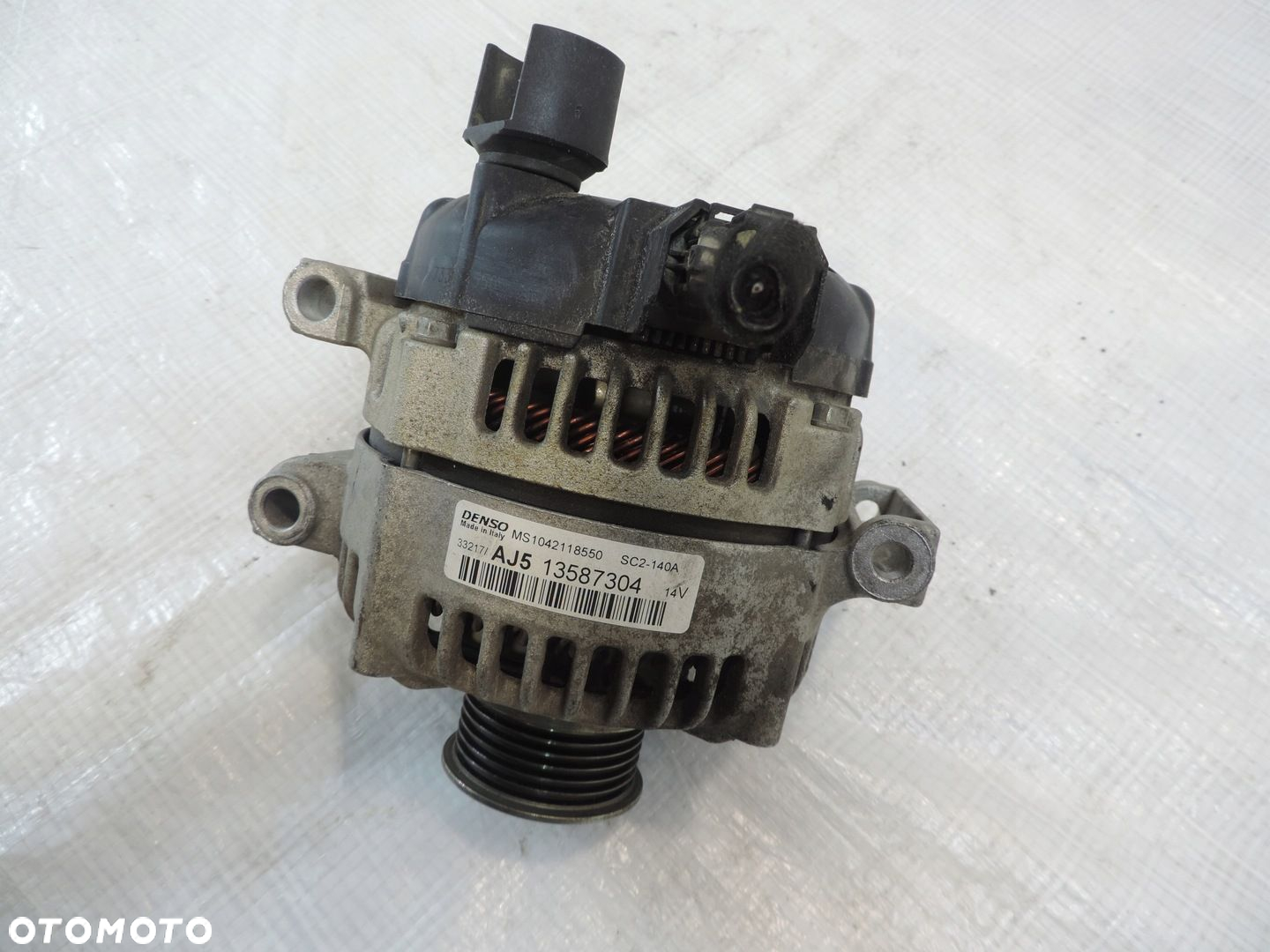 ALTERNATOR OPEL ASTRA K V 1.6 CDTI 13587304 - 6