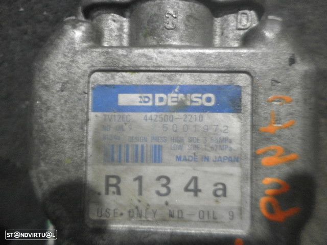 Compressor AC TV12EC 4425002210 FIAT PUNTO 75 1995 1.2 73CV 5P VERMELHO DENSO - 3