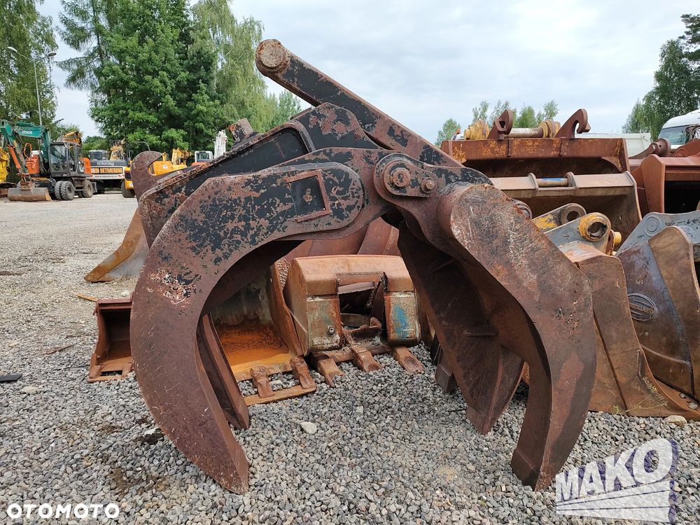 Chwytak kruszer mechaniczny szer. 110cm mocowanie Volvo S1 B20 - 1