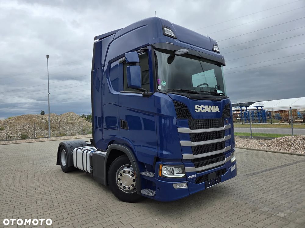 Scania S450/ 2021r/ BAKI 1200L/ STANDARD / ZŁOTY KONTRAKT/ KLIMA POSTOJOWA/ LEDY/ SERWIS NIEMCY/ TACHOGRAF SMART 2 - GEN2 V2 - 2