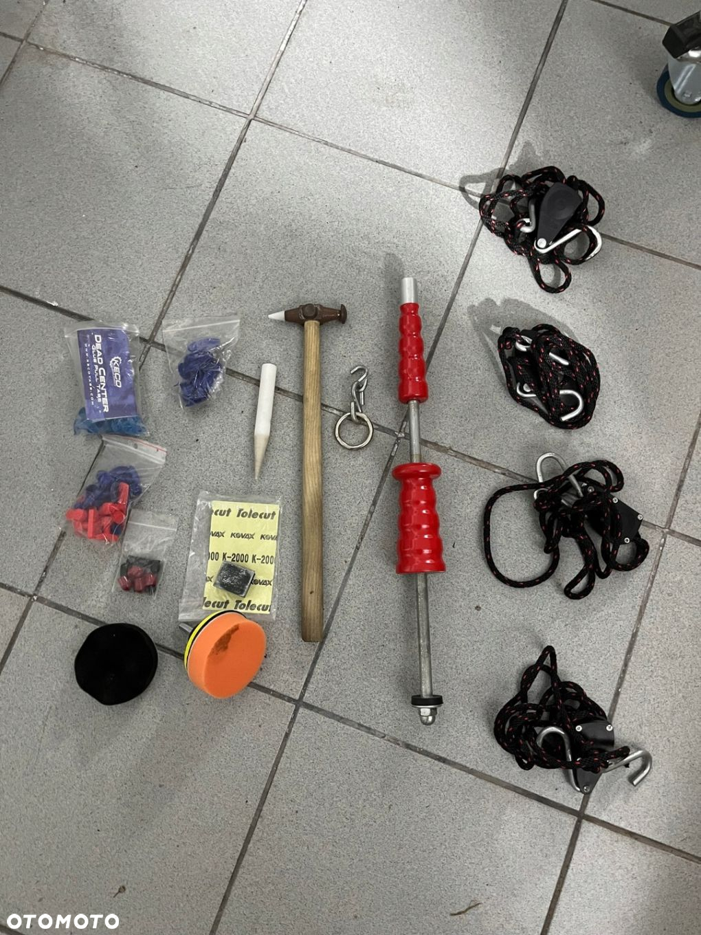 Zestaw profesjonalnych narzędzi PDR do usuwania wgnieceń Dentcraft AVTOOL - 4