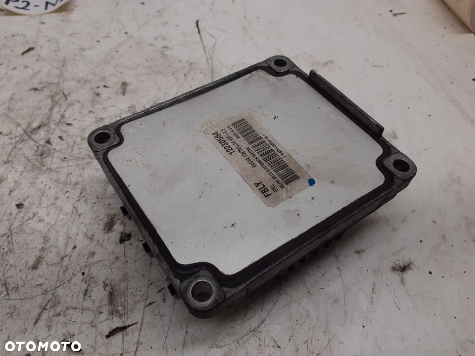 STEROWNIK KOMPUTER OPEL MERIVA A 1.6 16V 12230554 ORYGINAŁ WYSYŁKA! - 2