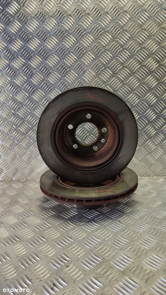 TARCZE HAMULCOWE TYŁ 310 MM 5X120 2.5 TDI KOMPLET ZESTAW - 2