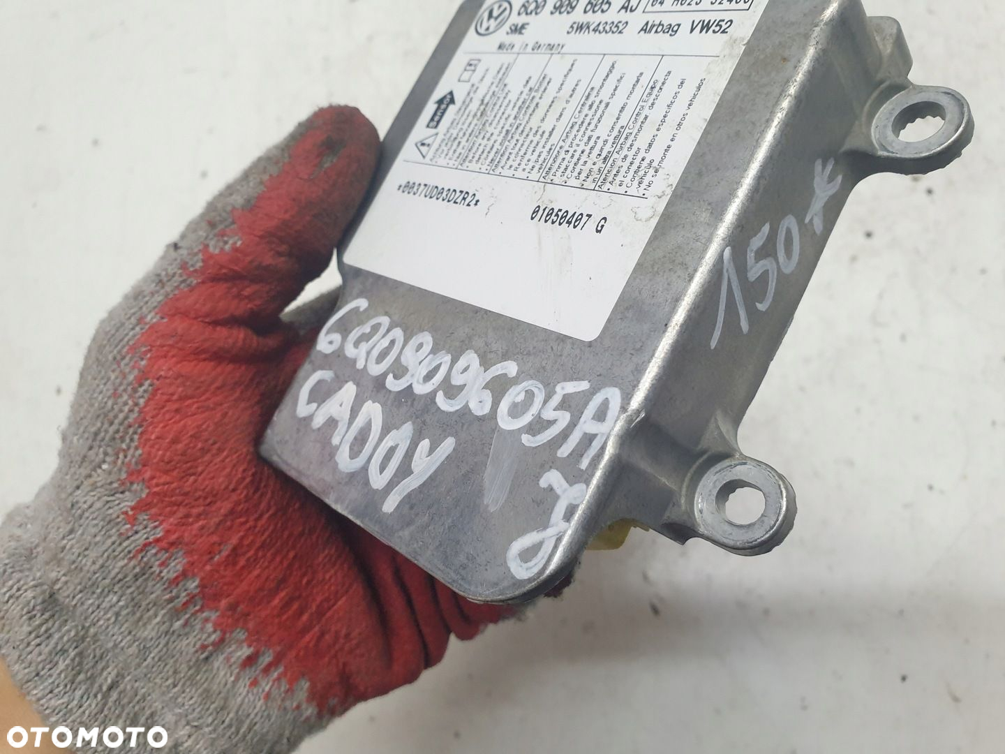 MODUŁ SENSOR AIRBAG VW CADDY 6Q0909605J - 4