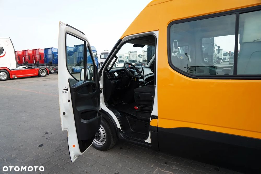 Iveco DAILY 35-130 / BRYGADÓWKA / 7 MIEJSC / BLASZAK / FURGON / SPROWADZONY - 20