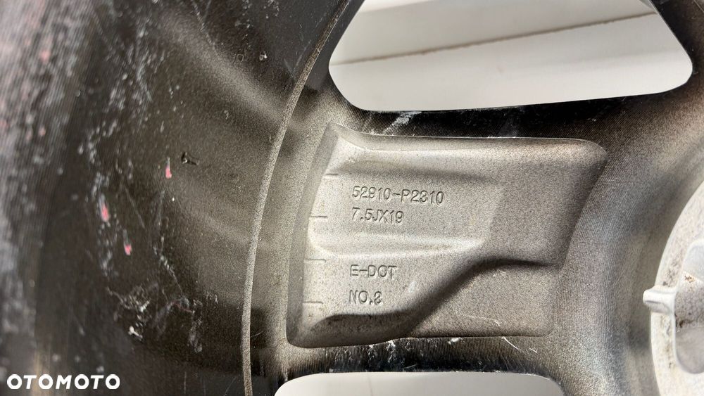 KIA SORENTO FELGA ALUFELGA 7.5Jx19 52910-P2310 19 CALI ŁADNA ET 45.5 - 5