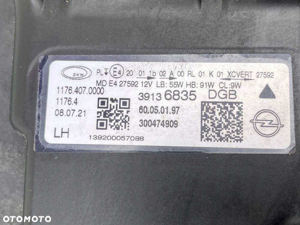 Lampa lewa przednia OPEL INSYGNIA B II LIFT FULL LED iLUX - 8