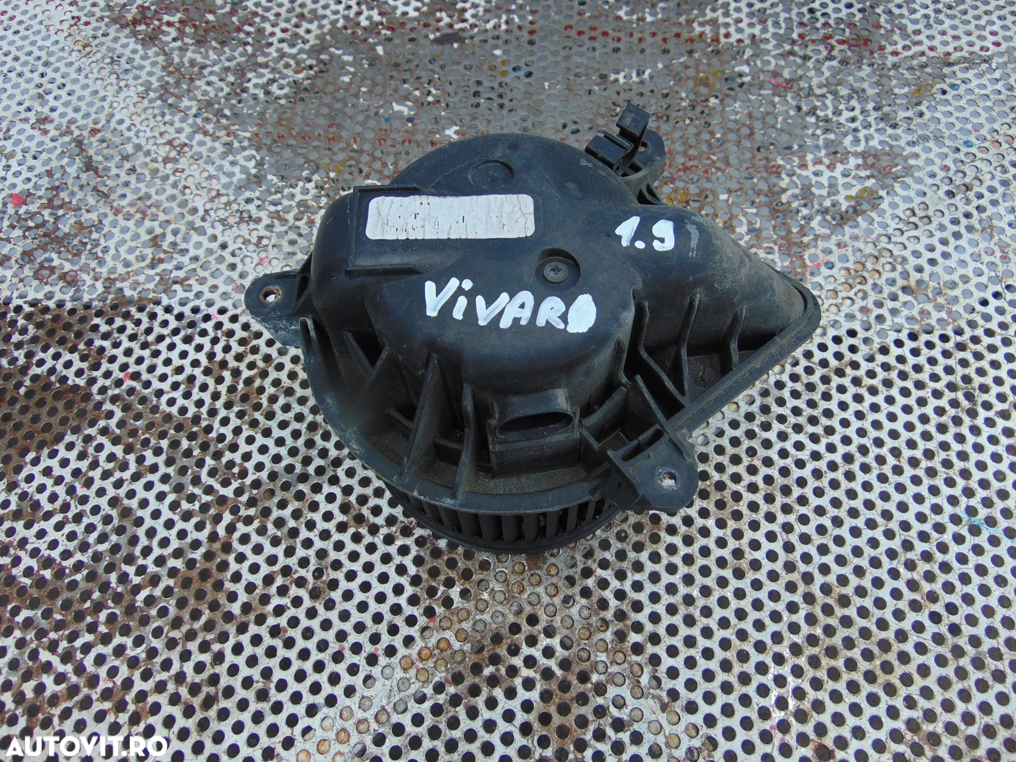 Motoras aeroterma Opel Vivaro 2001-2014 Renault Trafic nissan primastar motoras ventilatie - 2