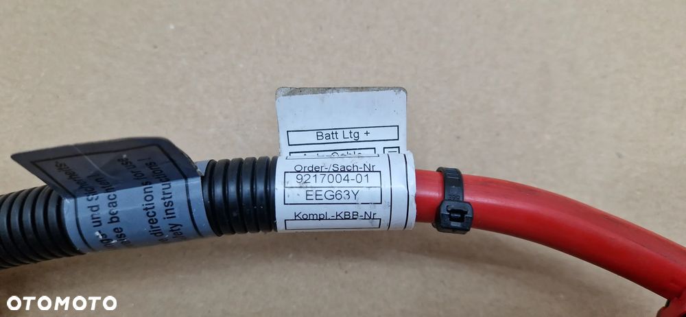 BMW E90 E91 E87 E92 E84 X5 E70 KLEMA PIROTECHNICZNA PLUSOWA 9115449 9115438 - 4