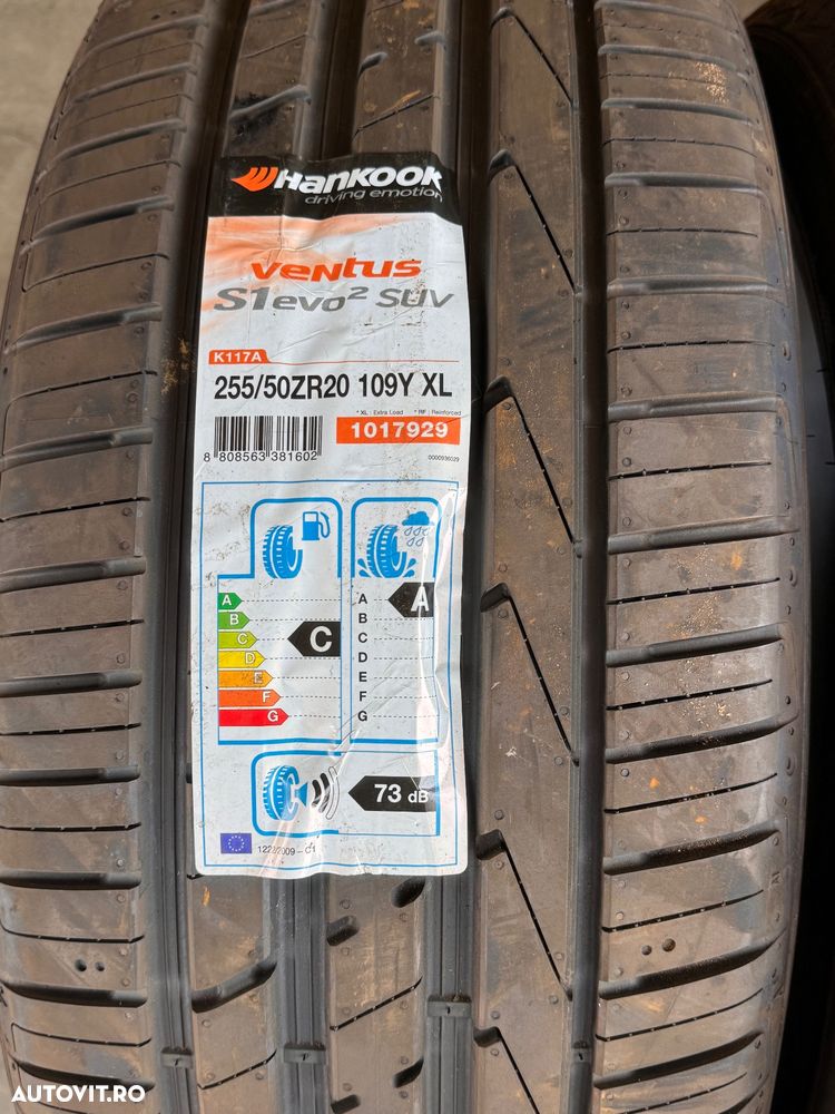 Vând 2 anvelope 255/50/20 hankook de vară noi - 2