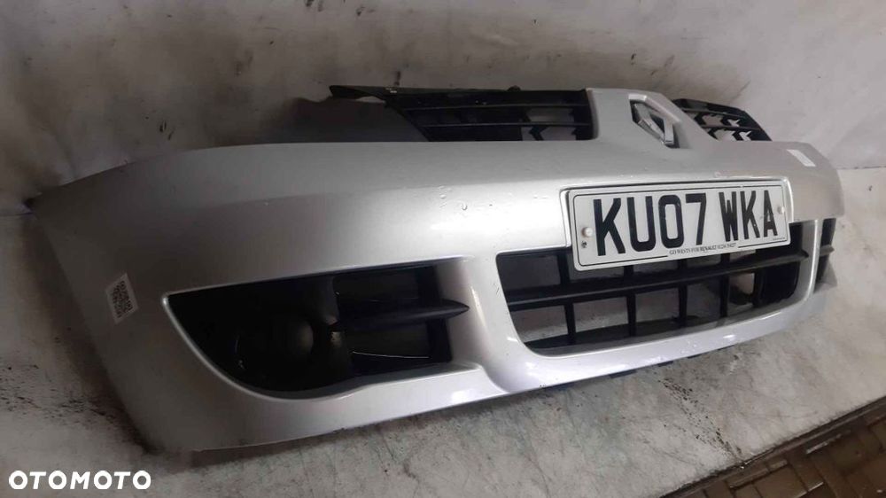 $ ZDERZAK PRZÓD PRZEDNI RENAULT CLIO 2 II LIFT FL CAMPUS TED69 SREBRNY - 4